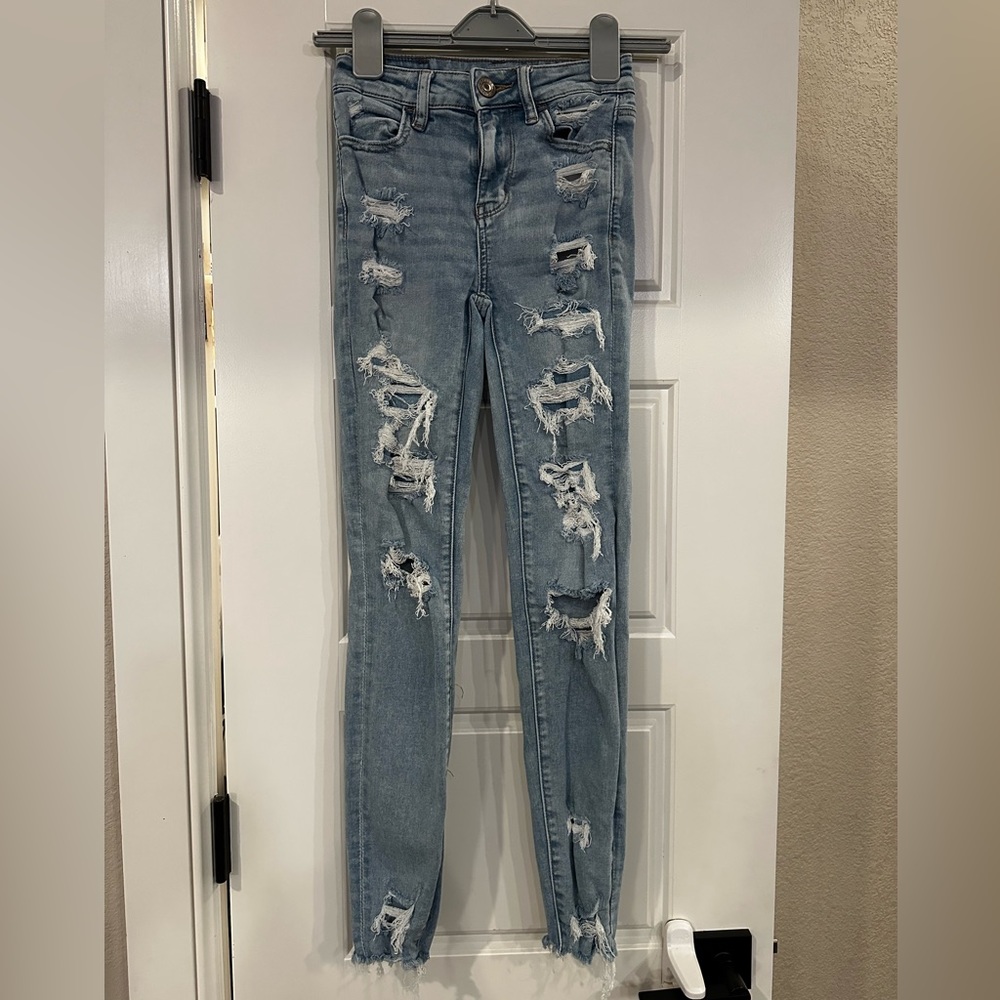 American Eagle High Rise Jegging 00 Regular